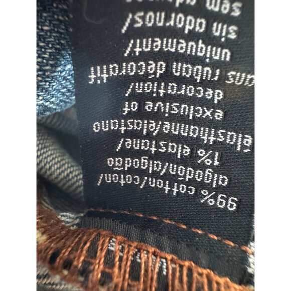 Calvin Klein Jeans Womens Denim Jacket L/G Button-Up - Picture 5 of 5